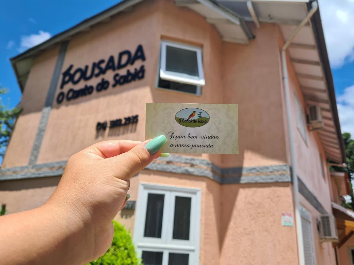 Pousada O Canto Do Sabia Canela Exterior photo